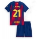 Tanie Strój piłkarski Barcelona Frenkie de Jong #21 Koszulka Podstawowej dla dziecięce 2025-26 Krótkie Rękawy (+ szorty) Tanie Strój piłkarski Barcelona Frenkie de Jong #21 Koszulka Podstawowej dla dziecięce 2025-26 Krótkie Rękawy (+ szorty)
